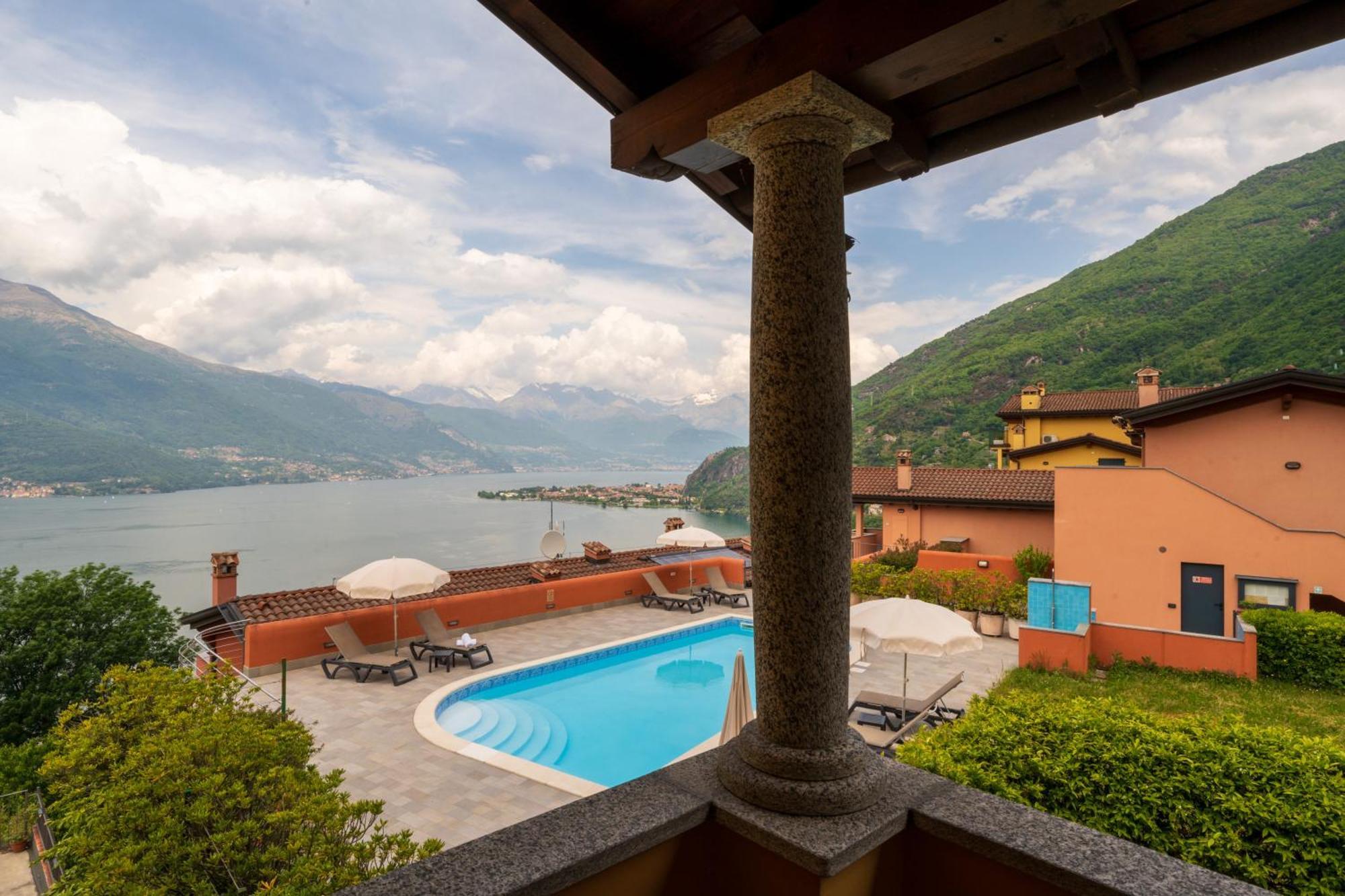 Stunning Apartment- Terrace And Swimming Pool Bellano Eksteriør billede
